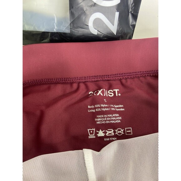 2XIST Essentials Cabo Swim Trunks Swimwear Bottoms Cordovan Red Mens Size S - Picture 5 of 6